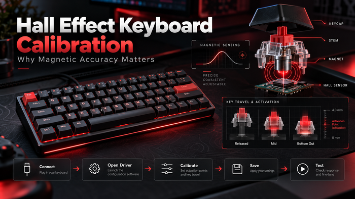 Why Hall Effect Keyboards Need Calibration: Magnetic Switch Accuracy Explained