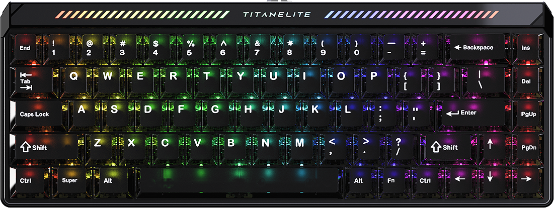 MADLIONS Titan 68 Turbo Hall-Effect Gaming Keyboard