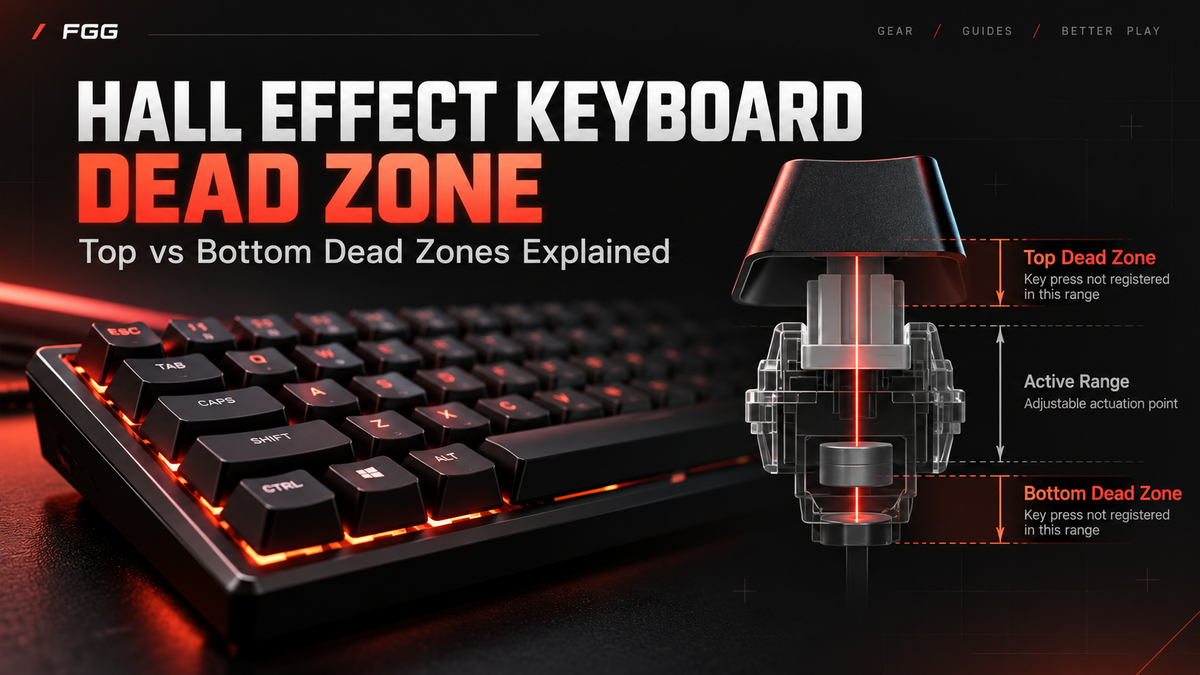 What Is Dead Zone on a Hall Effect Keyboard? Top vs Bottom Dead Zones Explained