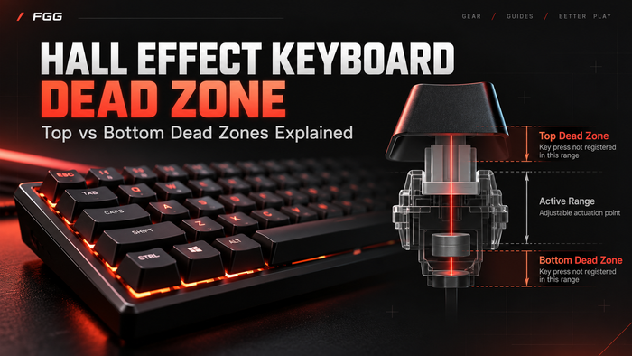 What Is Dead Zone on a Hall Effect Keyboard? Top vs Bottom Dead Zones Explained