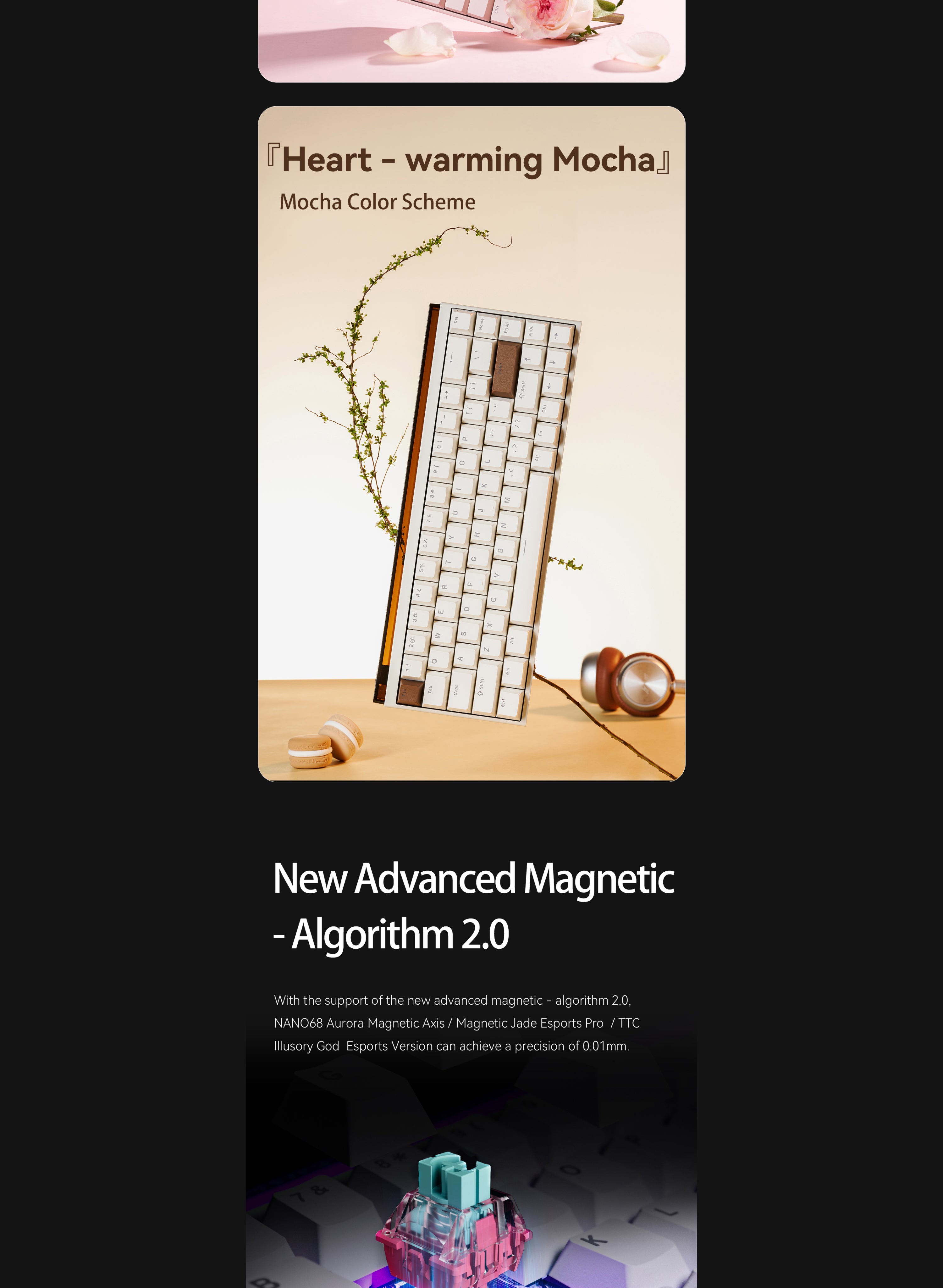 MADLIONS NANO68 68-Key Hall Effect Keyboard Series